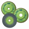 Pearl Greenback Zirconia Maxidisc Trimmable Flap Disc 4-1/2 x 7/8 Z60 T-29 MAX4560ZG